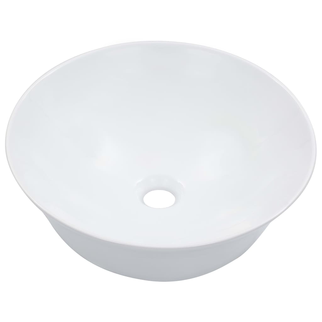Lavandino 41x12,5 cm in Ceramica Bianco | homemem39