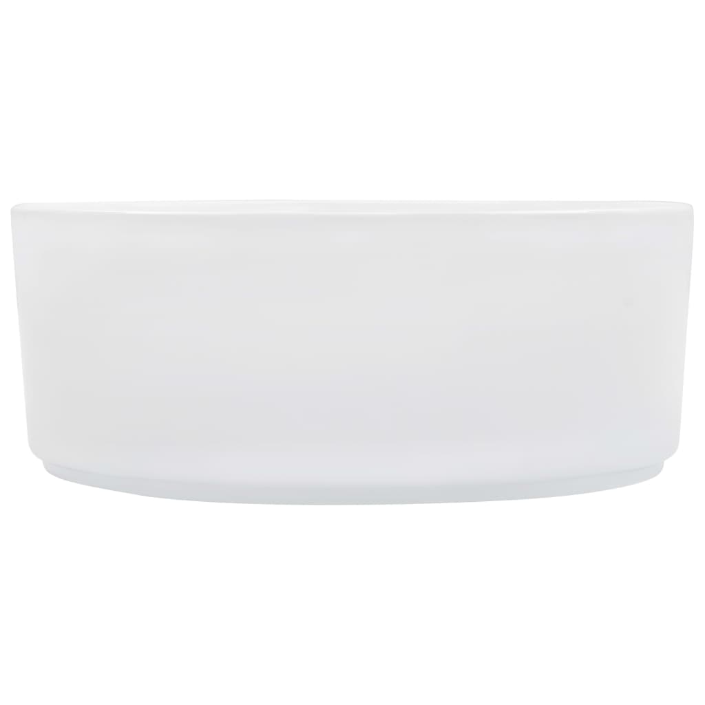 Lavandino 36x14 cm in Ceramica Bianco - homemem39