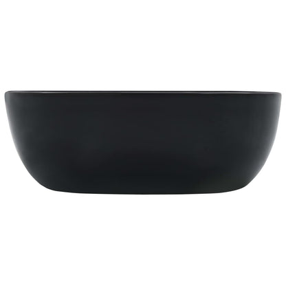 Lavandino 42,5x42,5x14,5 cm in Ceramica Nero - homemem39