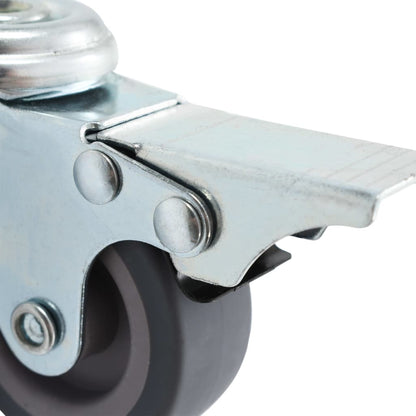 Ruote Girevoli con Foro per Bulloni 4 pz 50 mm - homemem39