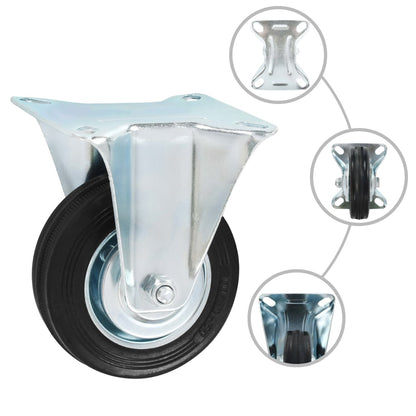 Rotelle Fisse 4 pz 100 mm - homemem39