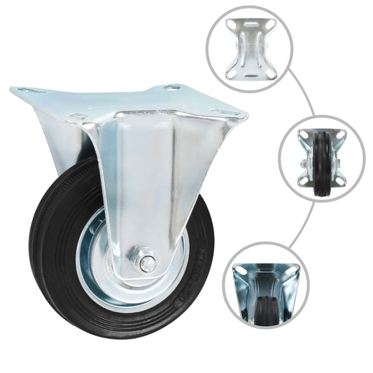 Rotelle Fisse 4 pz 100 mm - homemem39