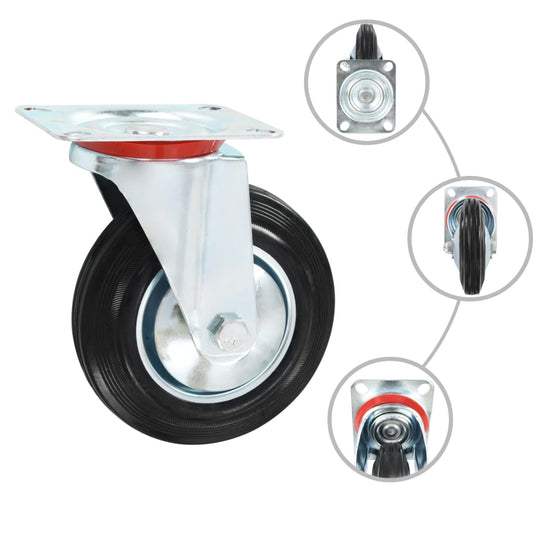 Rotelle Girevoli 4 pz 160 mm - homemem39