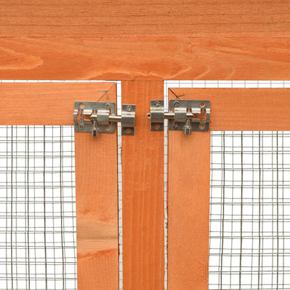 Gabbia per Uccelli in Legno di Pino e Abete 125,5x59,5x164 cm | homemem39