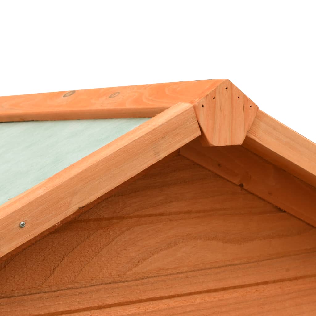 Gabbia per Uccelli in Legno di Pino e Abete 125,5x59,5x164 cm | homemem39