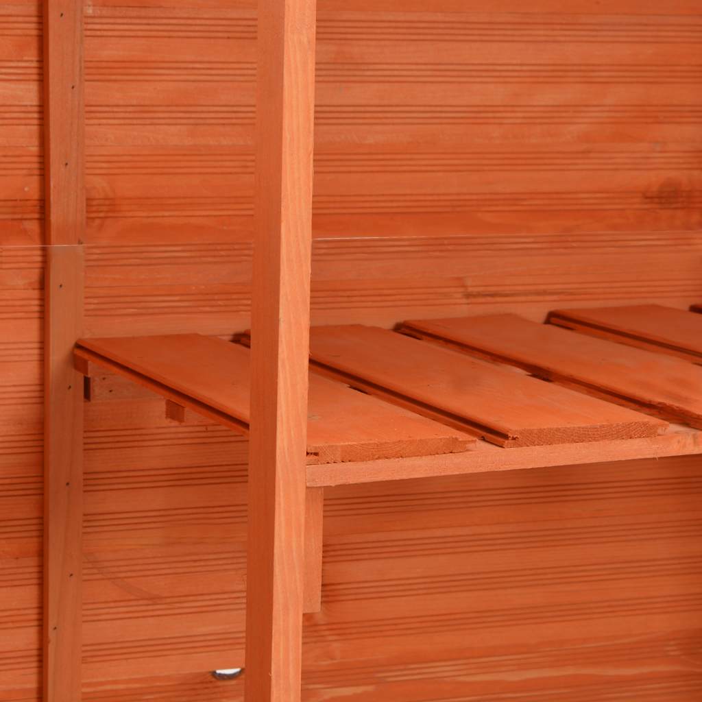 Capanno per Attrezzi in Legno 128x42x91 cm | homemem39