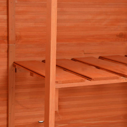 Capanno per Attrezzi in Legno 128x42x91 cm | homemem39