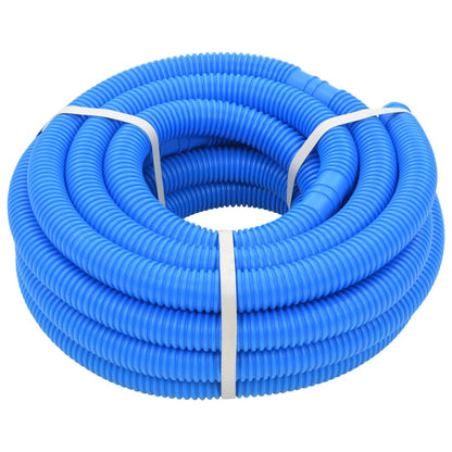 Flexible Pool Hose with Blue Clamps 38 mm 12 m