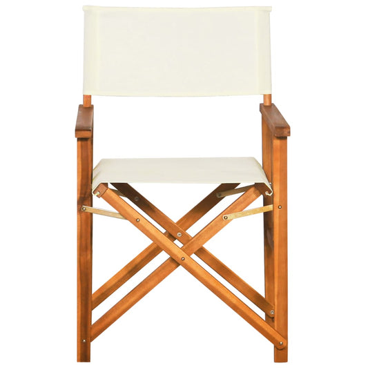 Sedia da Regista in Legno Massello di Acacia | homemem39