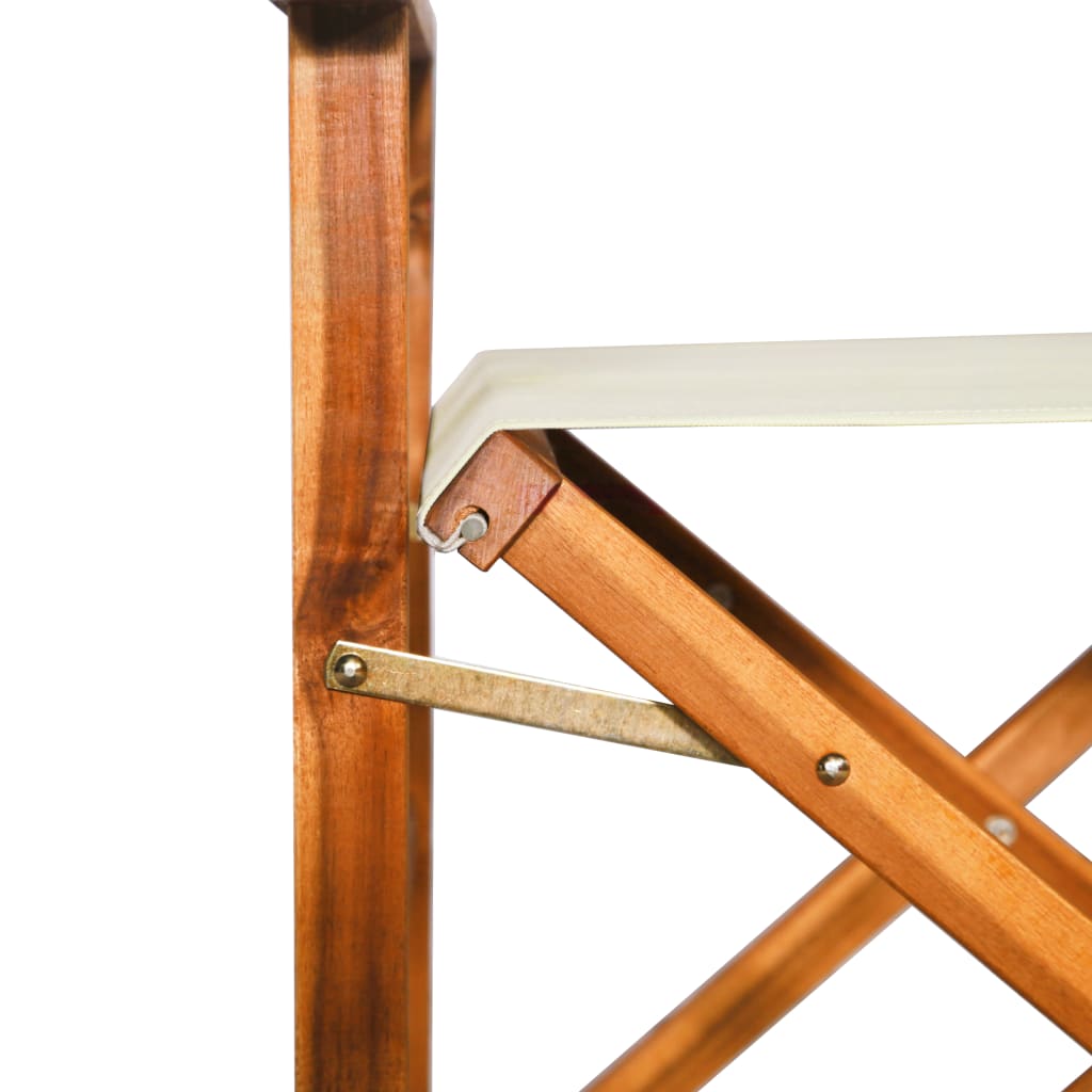 Sedia da Regista in Legno Massello di Acacia | homemem39