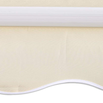 Tenda da Sole Pieghevole Manuale 300 cm Crema
