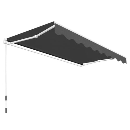 Tenda da Sole Pieghevole Manuale 300 cm Antracite | homemem39