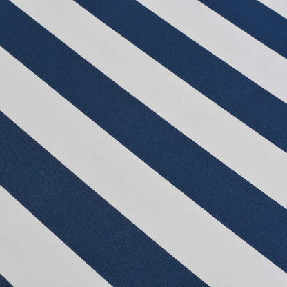 Tendone manuale 3,5 x 2,5 m Strisce Blu e Bianche