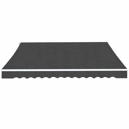 Tenda da Sole Pieghevole Manuale 500 cm Antracite