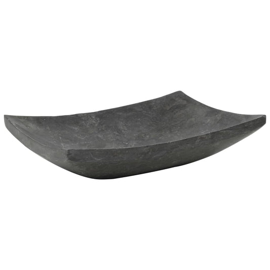 Lavandino 50x35x12 cm in Marmo Nero | homemem39