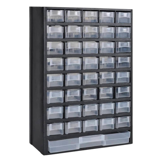 Armadietti per Attrezzi con 41 Cassetti 2 pz in Plastica | homemem39