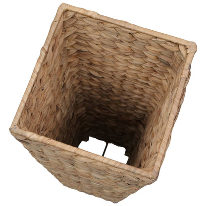 Letti Rialzati 3 pz in Giacinto Intrecciato Marrone