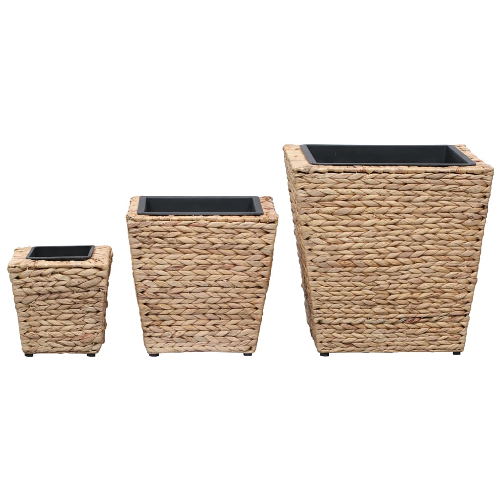 Letti Rialzati 3 pz in Giacinto Intrecciato - homemem39