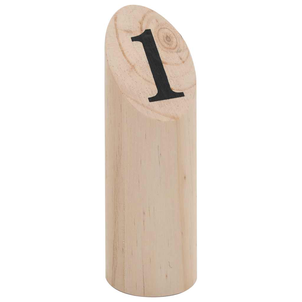 Set di Giochi in Legno Kubb Numerici | homemem39