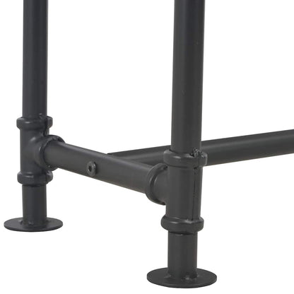 Tavolo Consolle 2 Cassetti 120x30x75 cm in Massello di Abete | homemem39