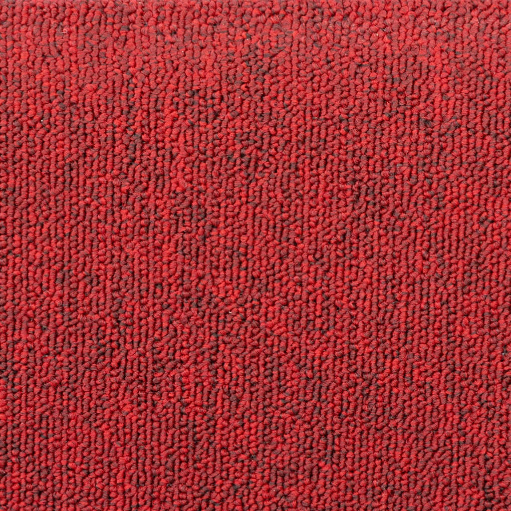 Tappetini per scale 15 pz 65x24x4 cm Bordeaux Semicircolari Grandi - homemem39