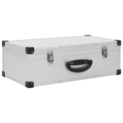 Custodia CD per 80 CD in Alluminio ABS Argento | homemem39