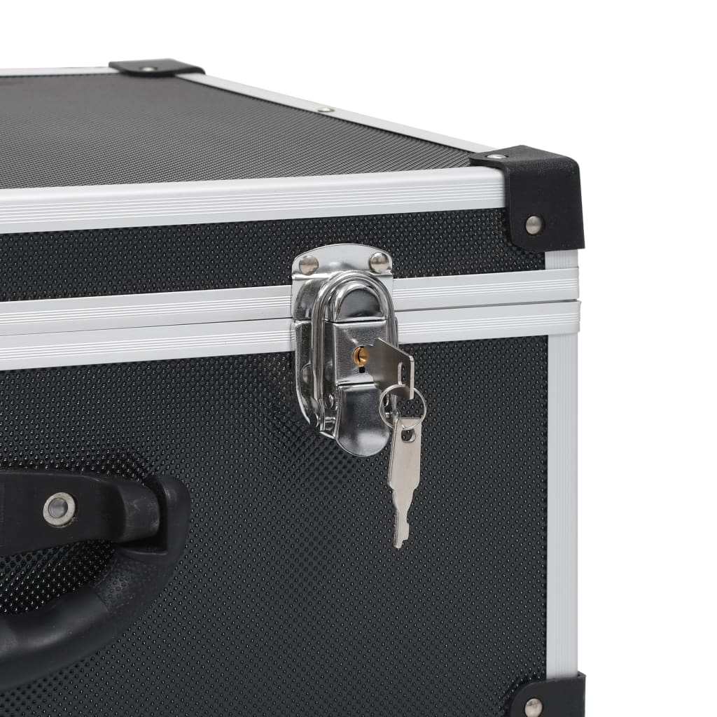 Custodia CD per 60 CD in Alluminio ABS Nero | homemem39