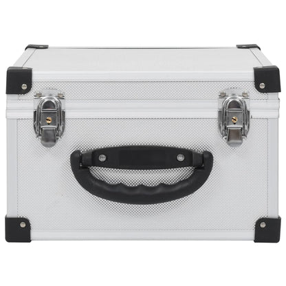 Custodia CD per 40 CD in Alluminio ABS Argento - homemem39