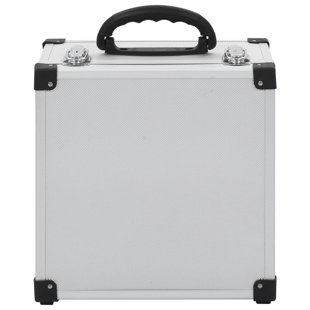 Custodia CD per 40 CD in Alluminio ABS Argento - homemem39