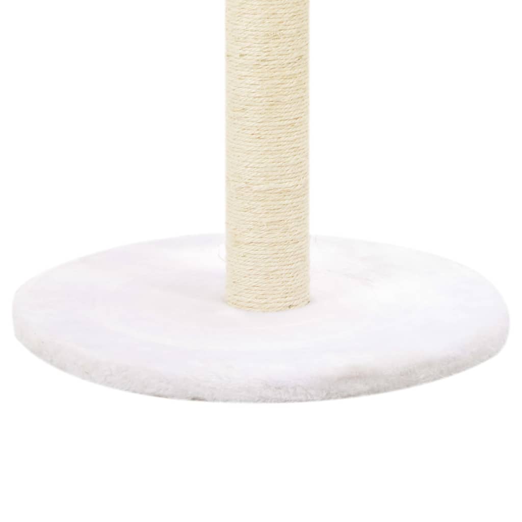 Albero per Gatti con Tiragraffi in Legno di Salice Naturale | homemem39
