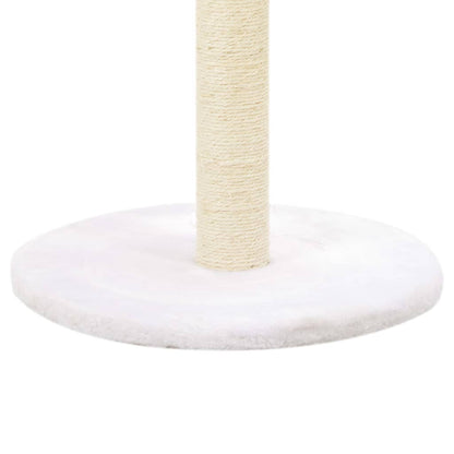 Albero per Gatti con Tiragraffi in Legno di Salice Naturale | homemem39