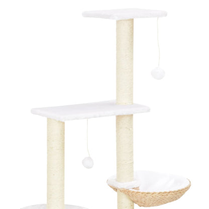 Albero per Gatti con Tiragraffi in Sisal Seagrass - homemem39