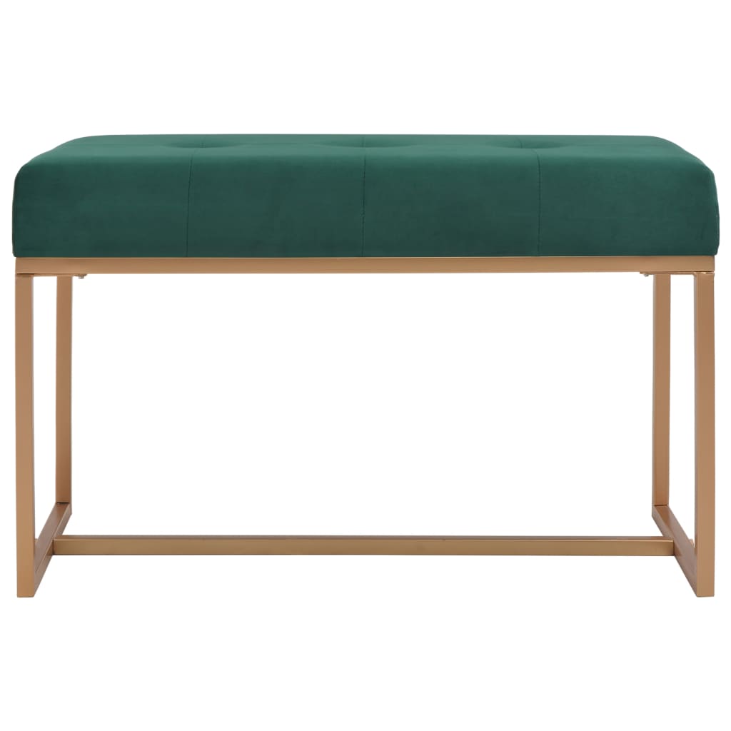 Panca 80 cm in Velluto Verde - homemem39