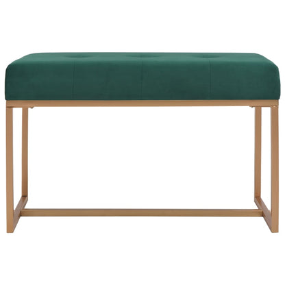 Panca 80 cm in Velluto Verde - homemem39