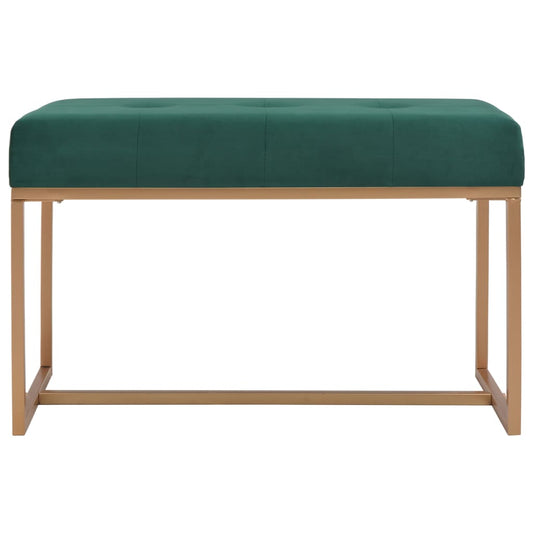 Panca 80 cm in Velluto Verde - homemem39