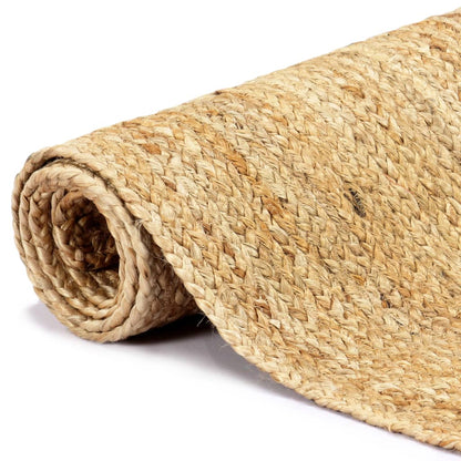 Tappeto Artigianale in Juta Naturale 80x160 cm - homemem39