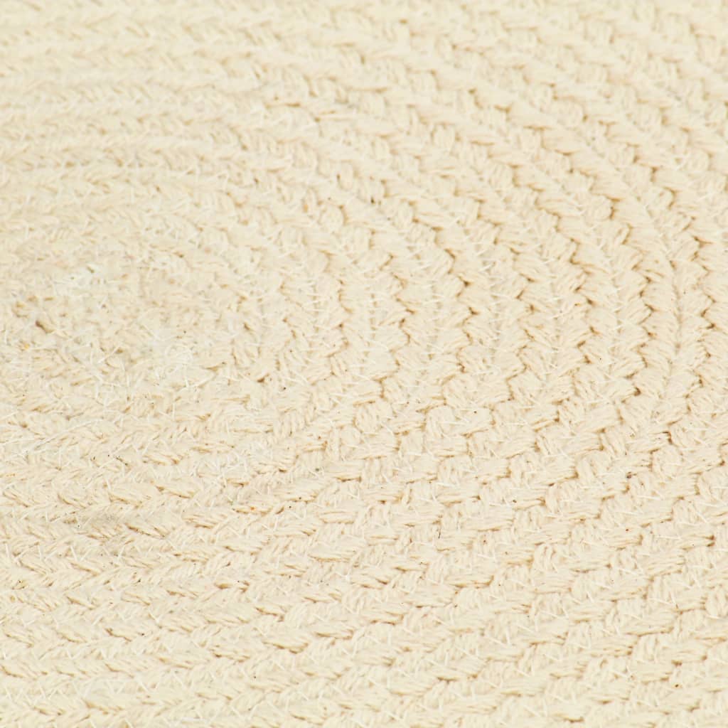 Tovagliette 6 pz Naturale Neutro 38 cm Rotonde in Cotone | homemem39