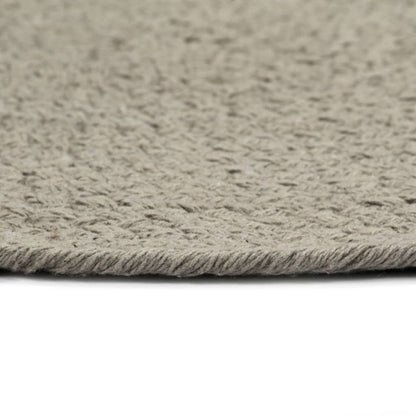 Tovagliette 4 pz Grigio Neutro 38cm Rotonde in Cotone | homemem39
