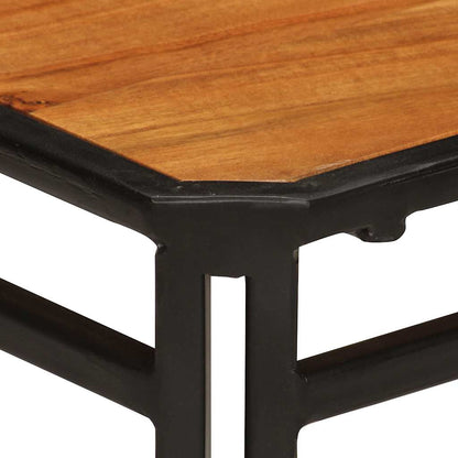 Sedie da Pranzo 4 pz in Legno Massello di Acacia | homemem39