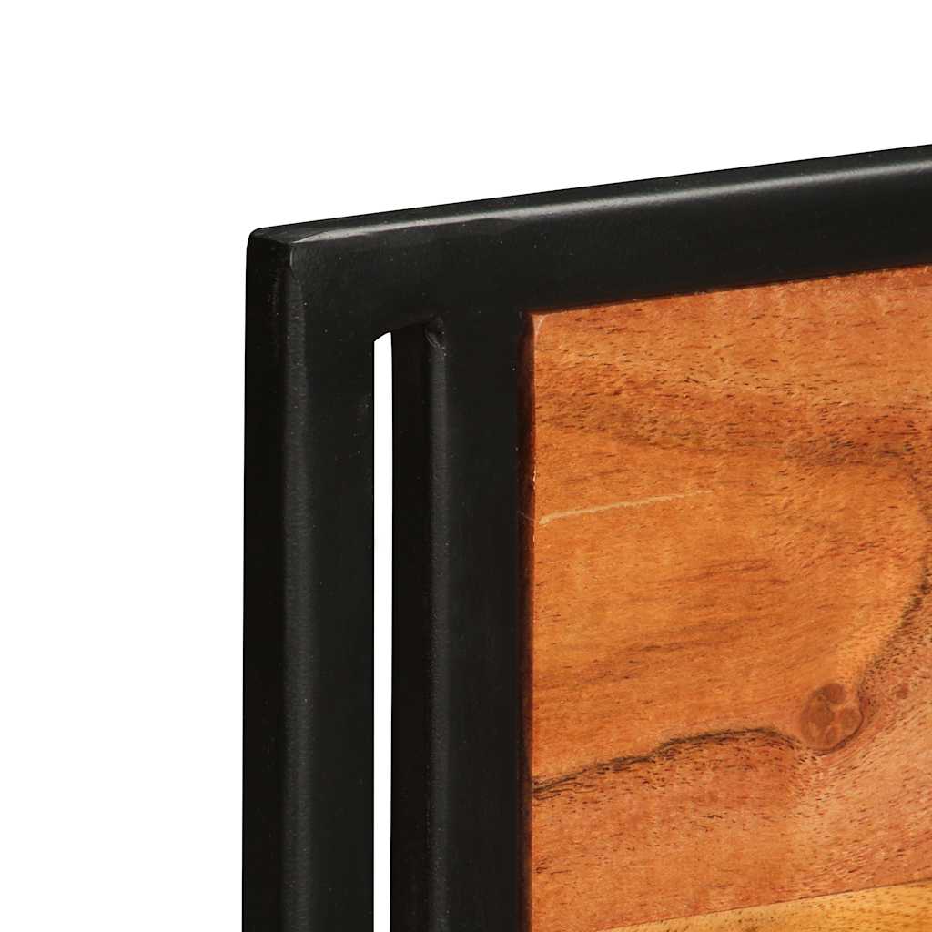 Sedie da Pranzo 4 pz in Legno Massello di Acacia | homemem39