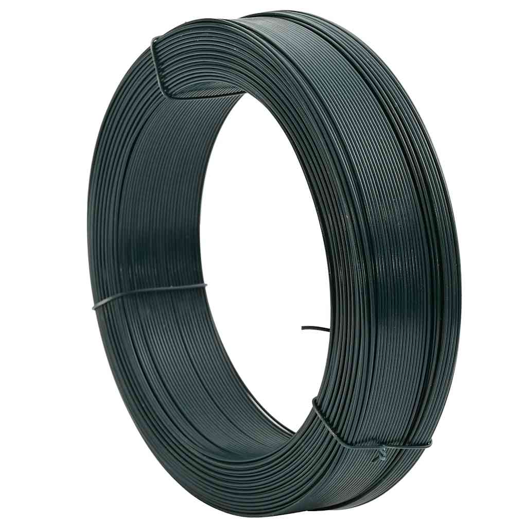 Filo per Recinzioni 250m 0,9/1,4 mm in Acciaio Verde Nerastro | homemem39
