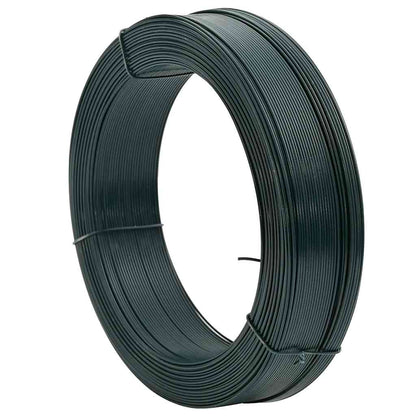 Filo per Recinzioni 250m 0,9/1,4 mm in Acciaio Verde Nerastro | homemem39