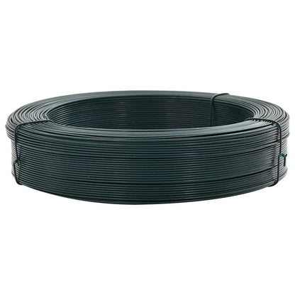 Filo per Recinzioni 250m 0,9/1,4 mm in Acciaio Verde Nerastro | homemem39