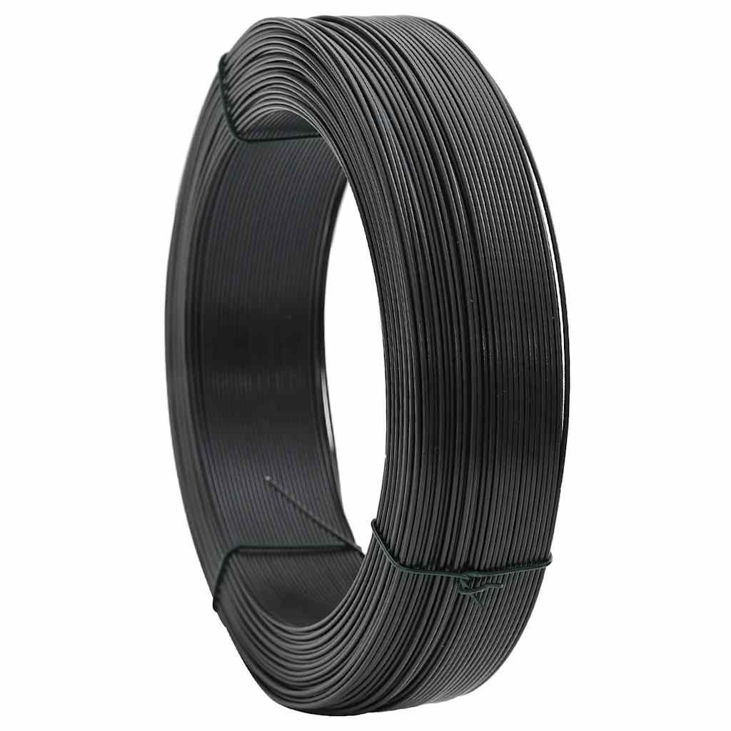 Filo per Recinzioni 250m 1,6/2,5 mm in Acciaio Antracite | homemem39