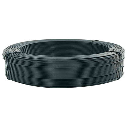Filo per Recinzioni 250m 2,3/3,8 mm in Acciaio Verde Nerastro | homemem39