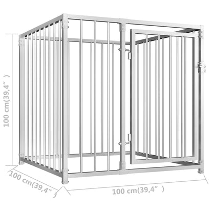 Canile da Esterno 100x100x100 cm | homemem39
