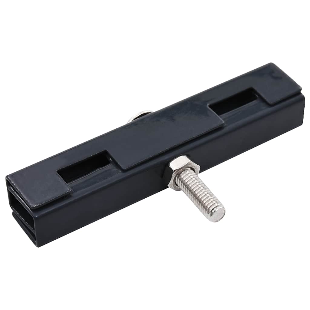 Set di Connettori per Griglie da Giardino 10 pz Antracite | homemem39