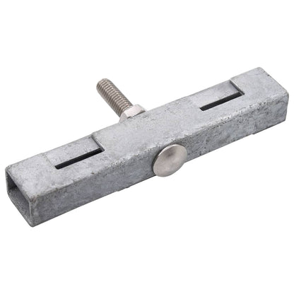 Set di Connettori per Griglie da Giardino 10 pz Argento | homemem39