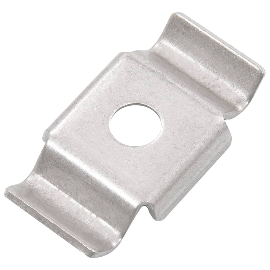 Clip a Farfalla per Recinzioni 50 pz in Inox | homemem39