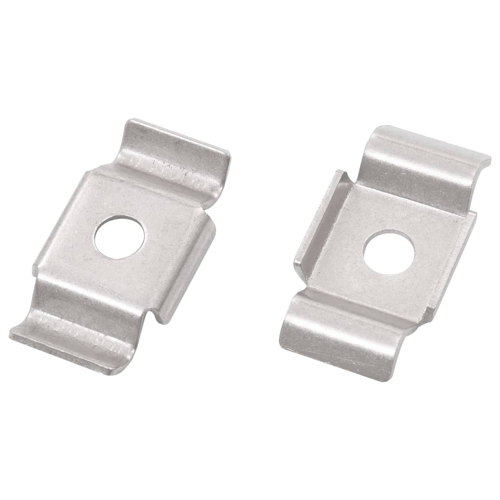 Clip a Farfalla per Recinzioni 50 pz in Inox | homemem39
